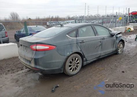 2016 Ford Fusion S from USA, damaged, VIN 1FA6P0G76G5108814